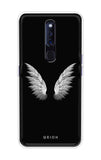 White Angel Wings Oppo F11 Pro Back Cover