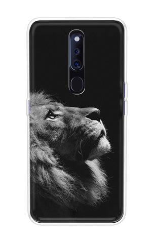 Lion Looking to Sky Oppo F11 Pro Back Cover