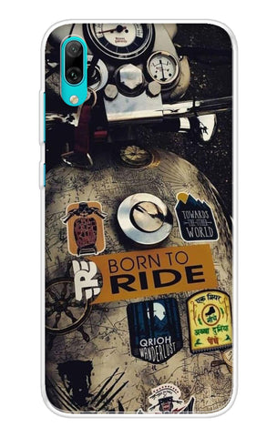 Ride Mode On Huawei Y7 Pro 2019 Back Cover