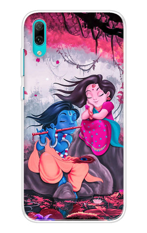 Radha Krishna Art Huawei Y7 Pro 2019 Back Cover