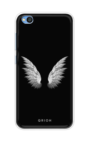 White Angel Wings Xiaomi Redmi Go Back Cover