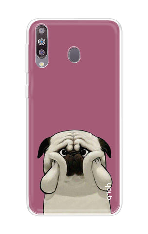 Chubby Dog Samsung Galaxy M30 Back Cover