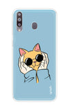 Attitude Cat Samsung Galaxy M30 Back Cover