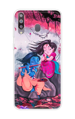 Radha Krishna Art Samsung Galaxy M30 Back Cover