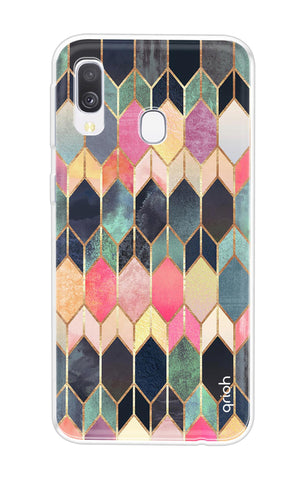 Shimmery Pattern Samsung Galaxy A40 Back Cover