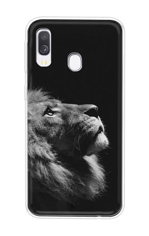 Lion Looking to Sky Samsung Galaxy A40 Back Cover
