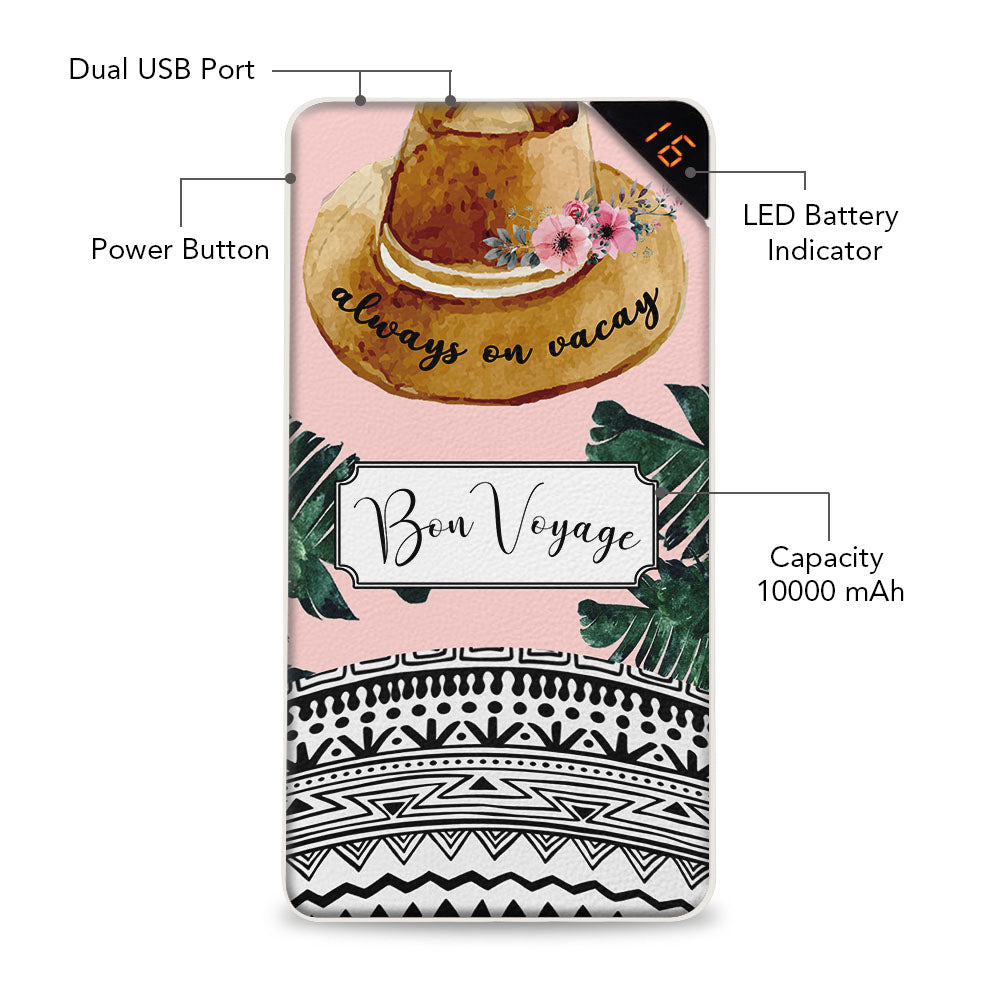 Bon Voyage 10000 mAh Universal Power Bank