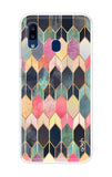 Shimmery Pattern Samsung Galaxy A20 Back Cover