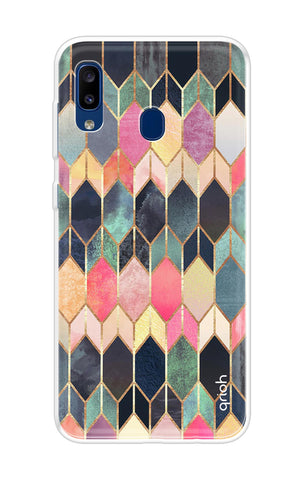 Shimmery Pattern Samsung Galaxy A20 Back Cover