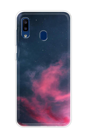 Moon Night Samsung Galaxy A20 Back Cover