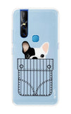 Cute Dog Vivo V15 Back Cover