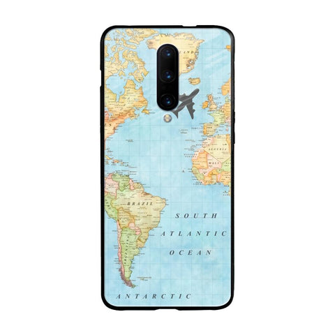 Travel Map OnePlus 7 Pro Glass Back Cover Online