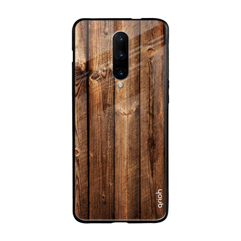 Timber Printed OnePlus 7 Pro Glass Back Cover Online