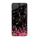 Heart Rain Fall OnePlus 7 Pro Glass Back Cover Online