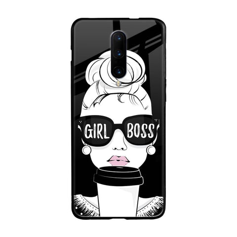 Girl Boss OnePlus 7 Pro Glass Back Cover Online