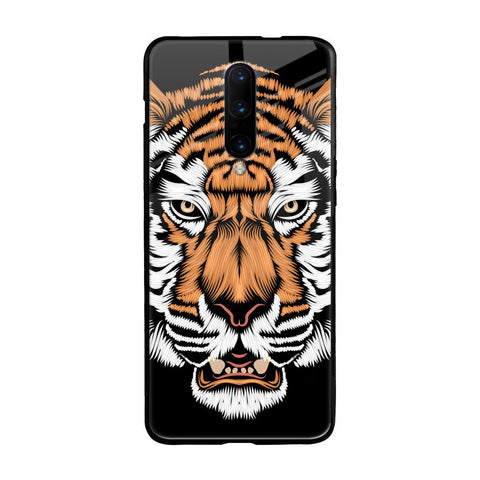 Angry Tiger OnePlus 7 Pro Glass Back Cover Online