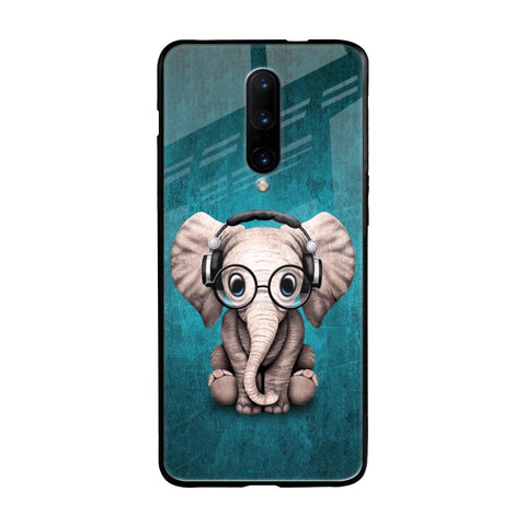 Adorable Baby Elephant OnePlus 7 Pro Glass Back Cover Online