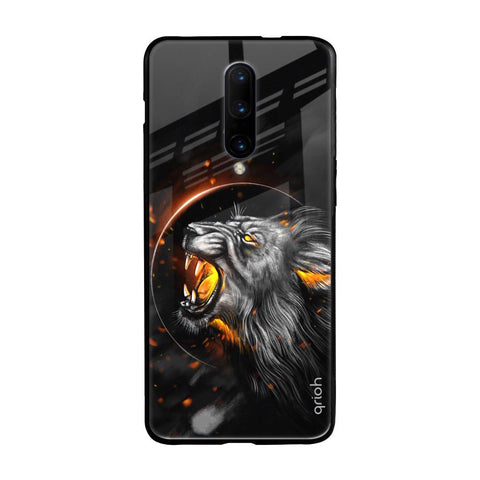 Aggressive Lion OnePlus 7 Pro Glass Back Cover Online