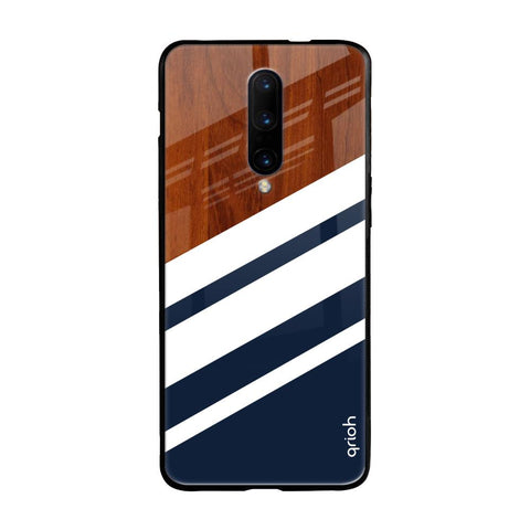 Bold Stripes OnePlus 7 Pro Glass Back Cover Online