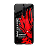 Red Vegeta OnePlus 7 Pro Glass Back Cover Online