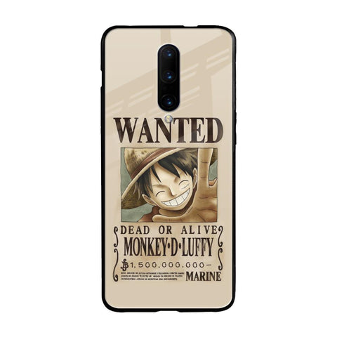 Luffy Wanted OnePlus 7 Pro Glass Back Cover Online