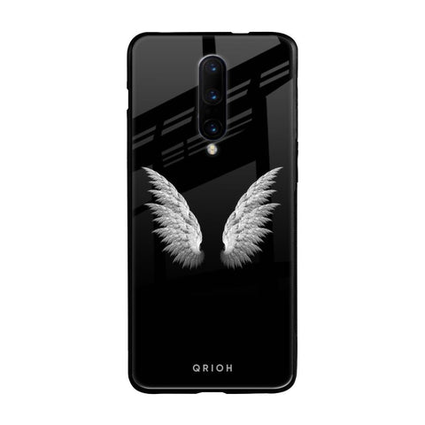 White Angel Wings OnePlus 7 Pro Glass Back Cover Online