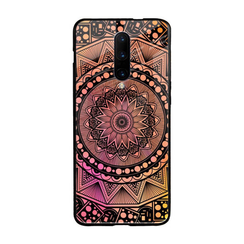 Floral Mandala OnePlus 7 Pro Glass Back Cover Online