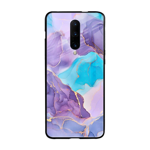 Alcohol ink Marble OnePlus 7 Pro Glass Back Cover Online