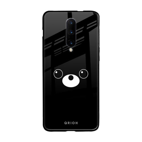 Cute Bear OnePlus 7 Pro Glass Back Cover Online