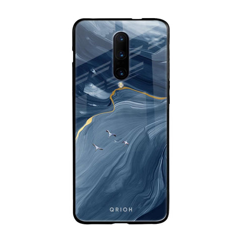 Deep Ocean Marble OnePlus 7 Pro Glass Back Cover Online