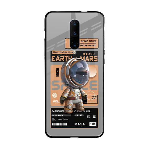 Space Ticket OnePlus 7 Pro Glass Back Cover Online