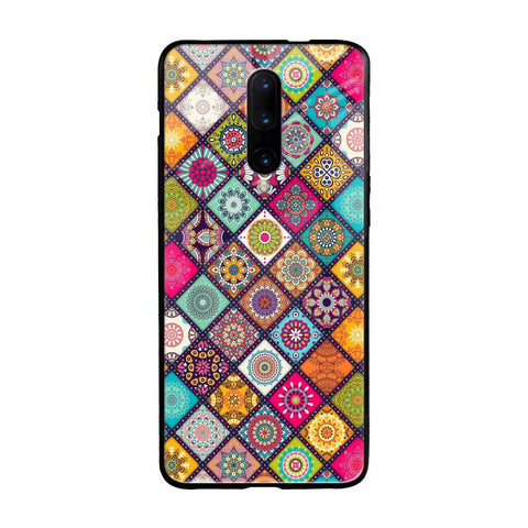 Multicolor Mandala OnePlus 7 Pro Glass Back Cover Online