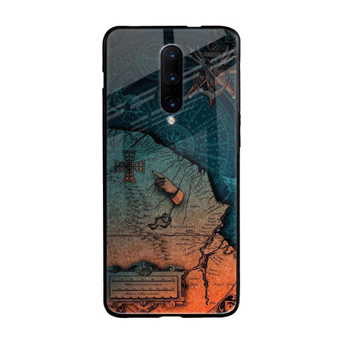 Geographical Map OnePlus 7 Pro Glass Back Cover Online