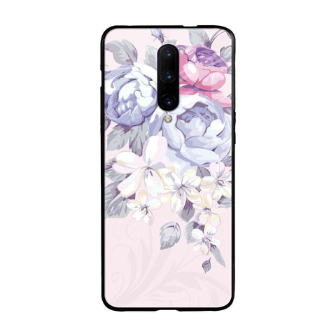 Elegant Floral OnePlus 7 Pro Glass Back Cover Online