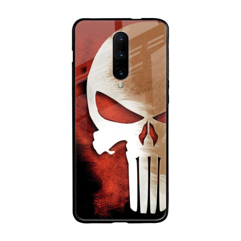 Red Skull OnePlus 7 Pro Glass Back Cover Online