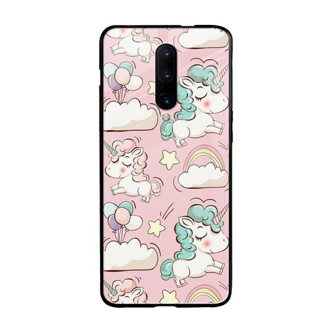 Balloon Unicorn OnePlus 7 Pro Glass Cases & Covers Online