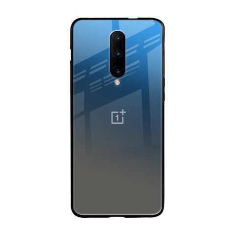 Blue Grey Ombre OnePlus 7 Pro Glass Back Cover Online