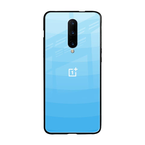 Wavy Blue Pattern OnePlus 7 Pro Glass Back Cover Online