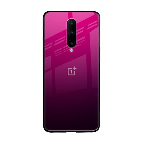 Purple Ombre Pattern OnePlus 7 Pro Glass Back Cover Online