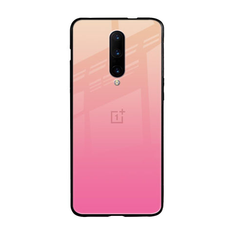 Pastel Pink Gradient OnePlus 7 Pro Glass Back Cover Online