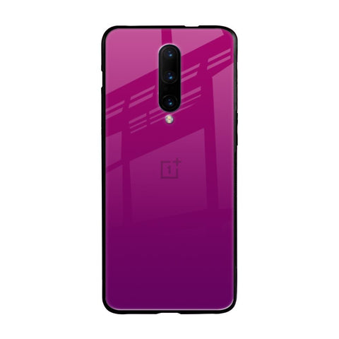 Magenta Gradient OnePlus 7 Pro Glass Back Cover Online