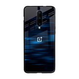 Blue Rough Abstract OnePlus 7 Pro Glass Back Cover Online