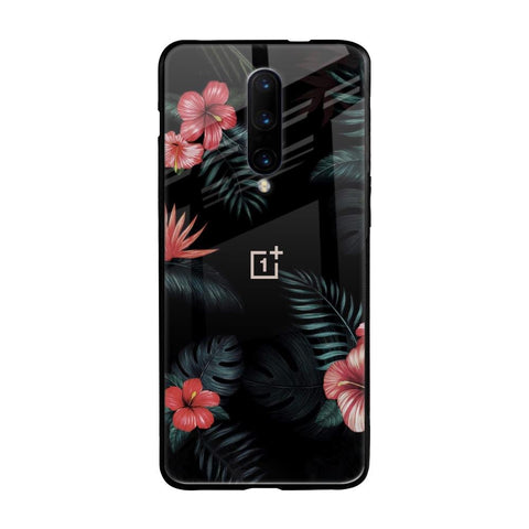 Tropical Art Flower OnePlus 7 Pro Glass Back Cover Online