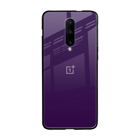 Dark Purple OnePlus 7 Pro Glass Back Cover Online