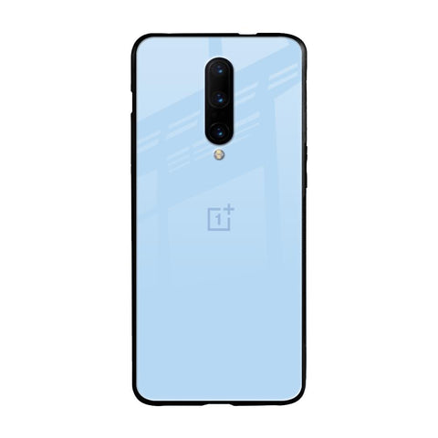 Pastel Sky Blue OnePlus 7 Pro Glass Back Cover Online