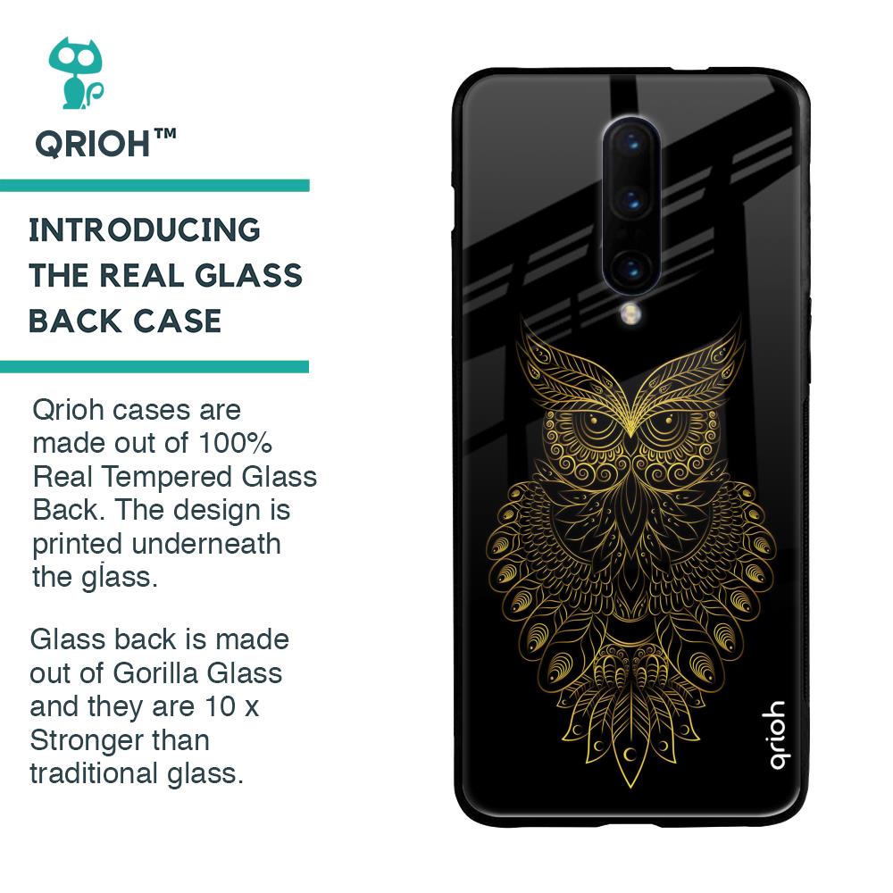 Golden Owl Glass Case for OnePlus 7 Pro
