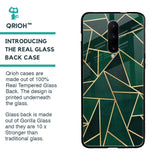 Abstract Green Glass Case For OnePlus 7 Pro