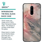 Pink And Grey Marble Glass Case For OnePlus 7 Pro