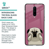 Funny Pug Face Glass Case For OnePlus 7 Pro