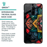 Retro Gorgeous Flower Glass Case for OnePlus 7 Pro